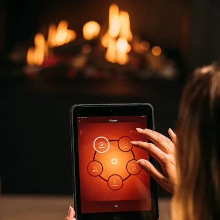 Chimenea de gas MATRIX HYBRID 1050/500 (Doble cara)