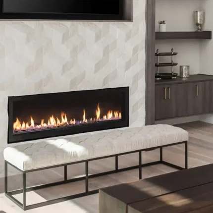 Chimenea de gas PANO 1600 (Frontal)