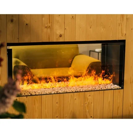 Chimenea eléctrica SENSACION BOX 1000/450 (Doble cara)