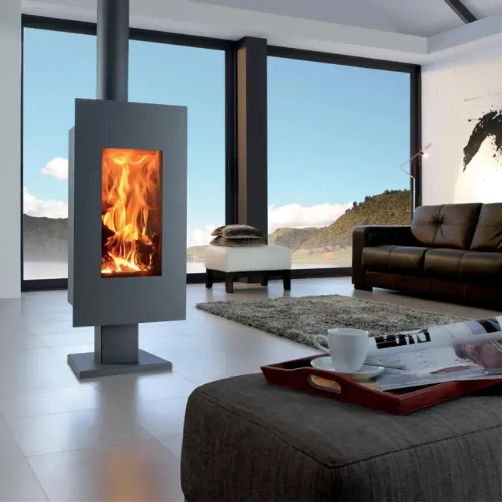 Estufa de leña PANADERO OSAKA de 8 kw