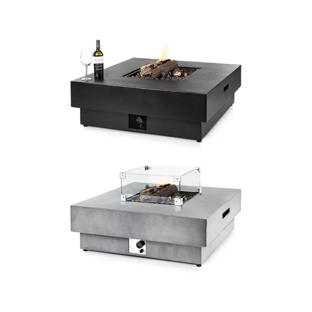 Mesa de exterior cuadrada HESTIA 107x107x36 (2)