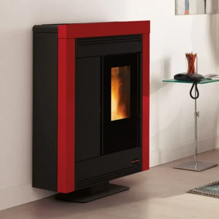 Souvenir Plus Steel 5.0 Estufa de pellet estrecha y canalizada